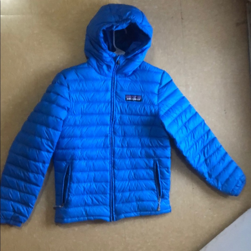 Patagonia men’s blue winter jacket - Small